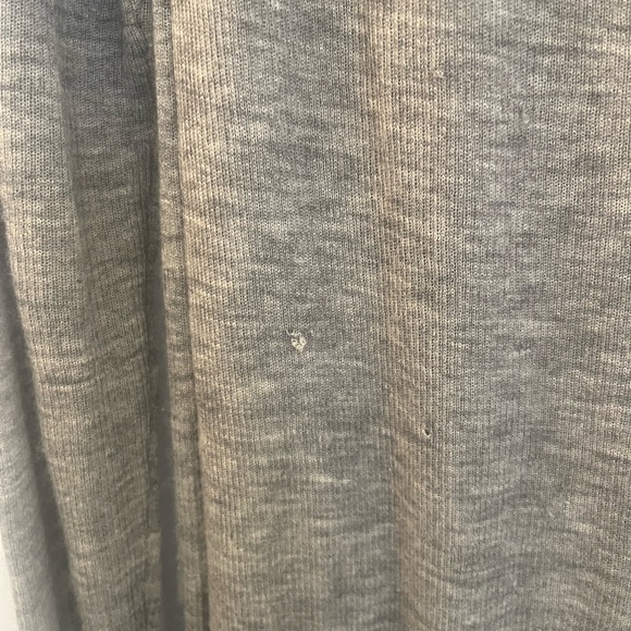 Chloe Cashmere grey Lightweight long cardigan size M - Picture 4 of 7